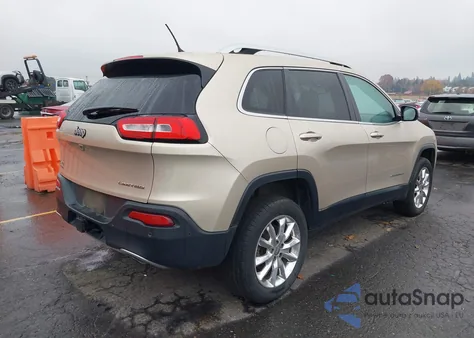 2014 Jeep Cherokee Limited from USA, damaged, VIN 1C4PJMDS4EW280492